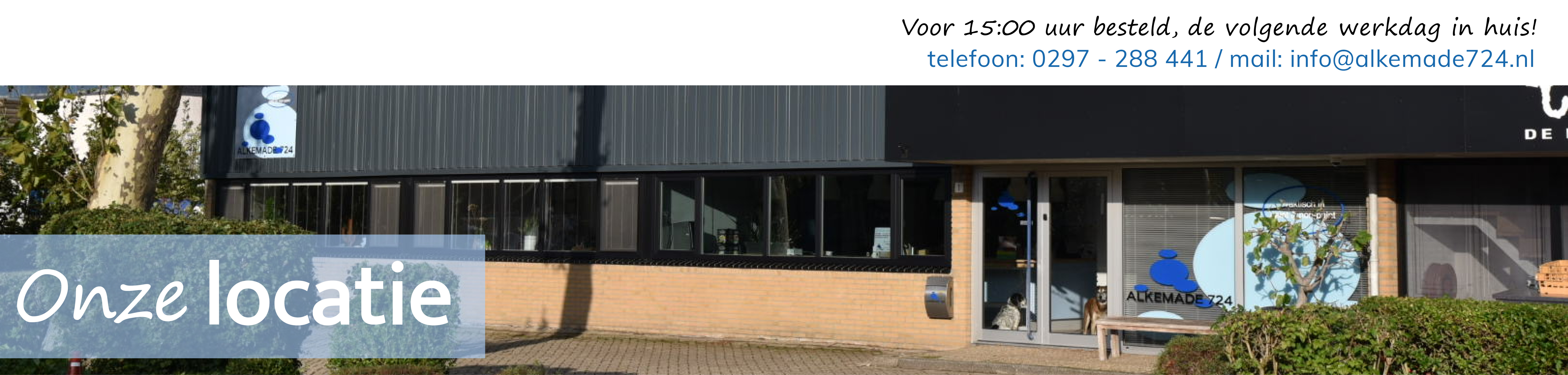 onze locatie