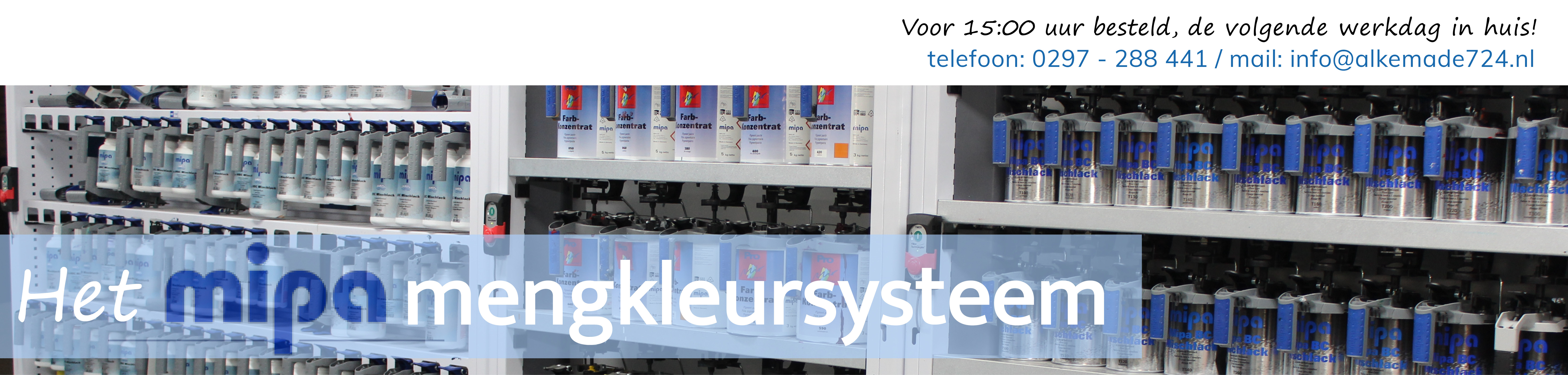 Banner MIPA Kleurenmengsysteem