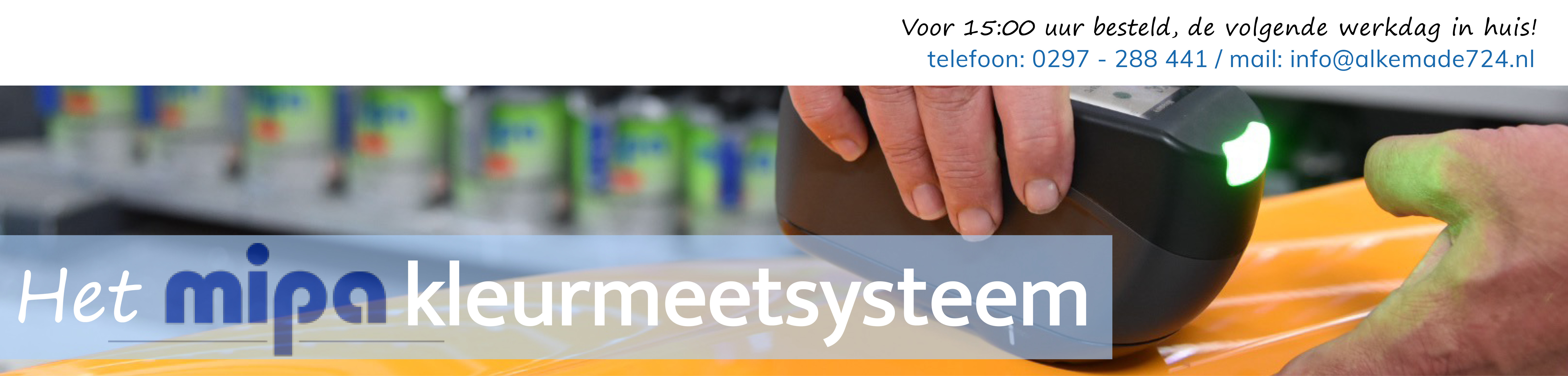 Banner MIPA Kleurmeetsysteem