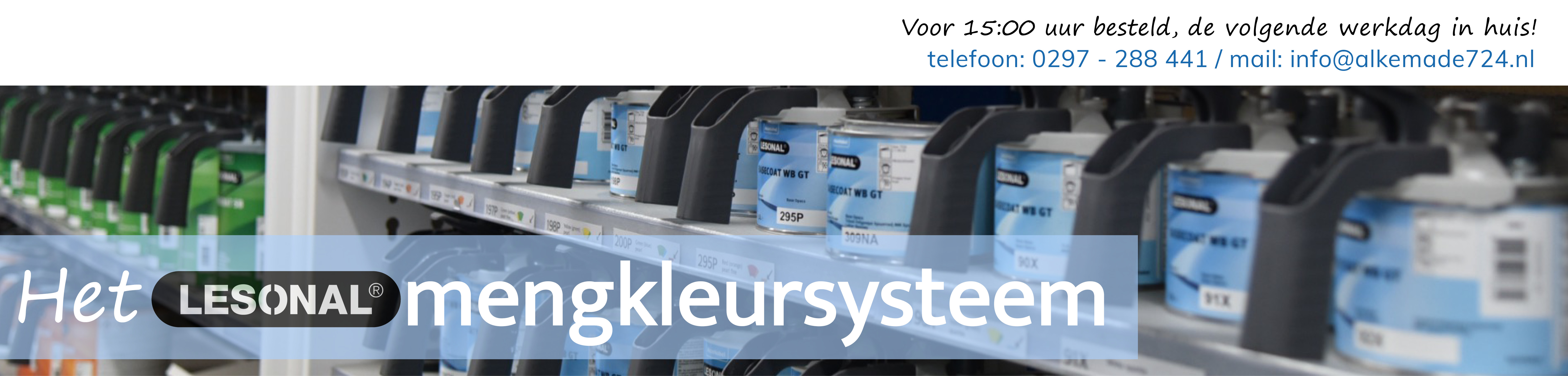 Banner Lesonal Kleurenmengsysteem