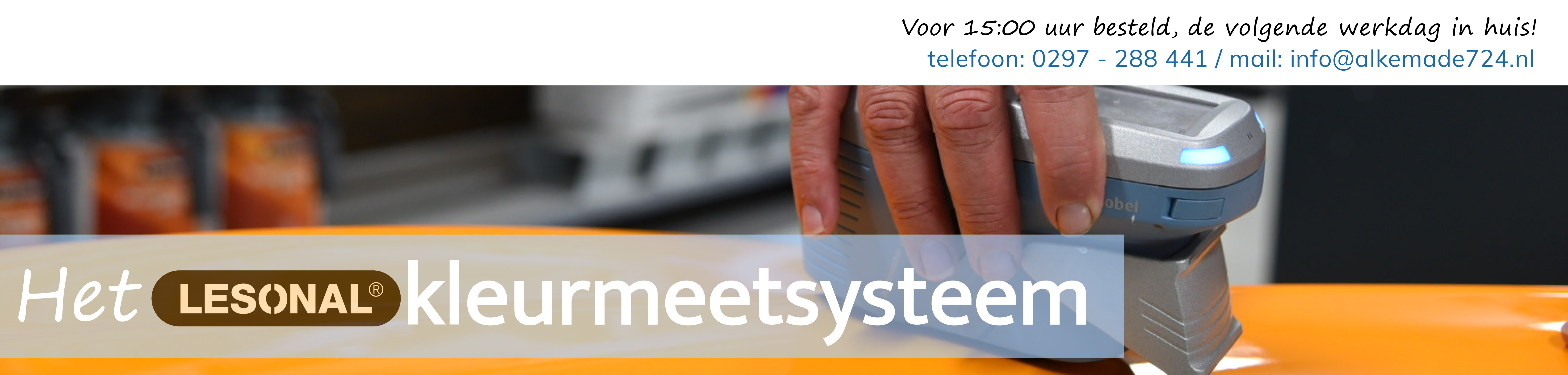 Banner Lesonal Kleurenmeetsysteem